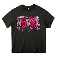 Asphalt breast cancer nurse Heavy Core Tee - JahusDesignShop