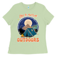 Matcha life is better outdoors Ladies Tee - JahusDesignShop