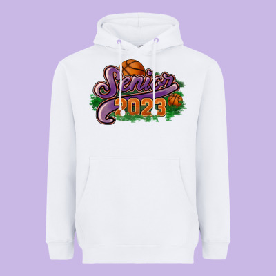 Senior 2023 Basketball Heavyweight Hoodie Designed By Howdyjamesfarm