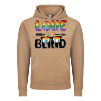 Vintage Coffee love is blind Vintage Hoodie - MaliasSmallBusiness