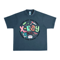 Midnight Navy x ray tech Urban Heavy Tee - MaliasSmallBusiness