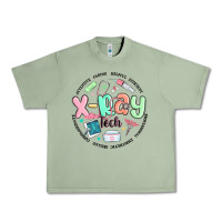 Oil Green x ray tech Urban Heavy Tee - MaliasSmallBusiness