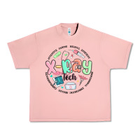 Salmon x ray tech Urban Heavy Tee - MaliasSmallBusiness