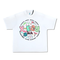 White x ray tech Urban Heavy Tee - MaliasSmallBusiness