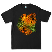 Black spider leopard  halloween patch Premium Tee - BundleAndBundleShop