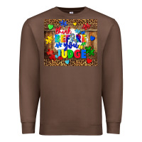Chestnut think before you judge Premium Sweatshirt - CowGirlArtShop