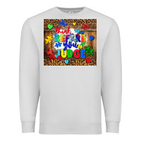 Dove Grey think before you judge Premium Sweatshirt - CowGirlArtShop