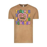 Vintage Camel teacher and pencil heart Vintage Tee - MaliasSmallBusiness