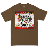 Cacao santa's favorite nurse Premium Tee - AdoDesignShop