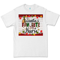 White santa's favorite nurse Premium Tee - AdoDesignShop