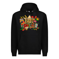 Black cinco de mayo bus driver Premium Hoodie - CowGirlArtShop