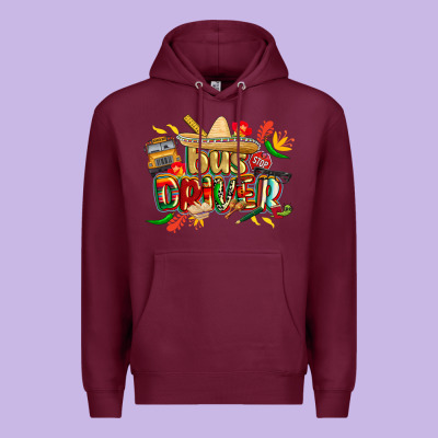 Cinco De Mayo Bus Driver Premium Hoodie Designed By Cowgirlartshop