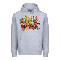 Heather Grey cinco de mayo bus driver Premium Hoodie - CowGirlArtShop