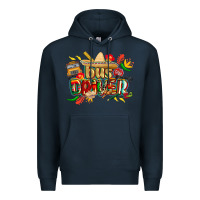 Navy cinco de mayo bus driver Premium Hoodie - CowGirlArtShop