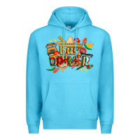 Ocean Blue cinco de mayo bus driver Premium Hoodie - CowGirlArtShop