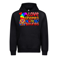 Black Love Gnomes No Bounds Urban Hoodie - BundleAndBundleShop