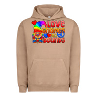 Pigment Burro Love Gnomes No Bounds Urban Hoodie - BundleAndBundleShop