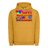 Pigment Peanut Butter Love Gnomes No Bounds Urban Hoodie - BundleAndBundleShop
