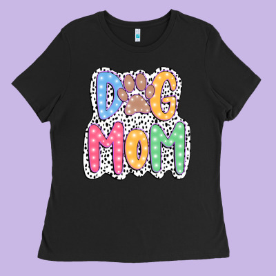 Dog Mom Dalmatian Ladies Tee Designed By Jahusdesignshop