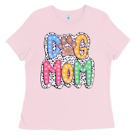 Bubblegum Pink dog mom dalmatian Ladies Tee - JahusDesignShop