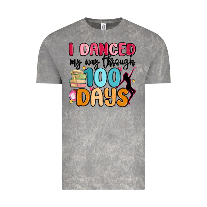 I Danced My Way Through 100 Days Vintage Tee by MaliasSmallBusiness | Teevron