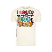 Vintage Arctic i danced my way through 100 days Vintage Tee - MaliasSmallBusiness