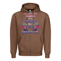 Chestnut Womens September Girl Stepping Into My Birthday Zipper Hoodie - Bettercallsaul