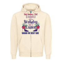 Sandshell Womens September Girl Stepping Into My Birthday Zipper Hoodie - Bettercallsaul