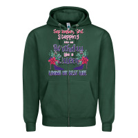 Sports Green Womens September Girl Stepping Into My Birthday Zipper Hoodie - Bettercallsaul
