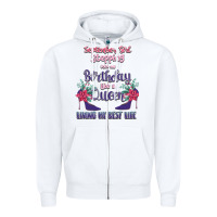 White Womens September Girl Stepping Into My Birthday Zipper Hoodie - Bettercallsaul