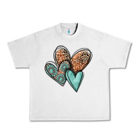 Lunar Rock western love hearts Urban Heavy Tee - MaliasSmallBusiness