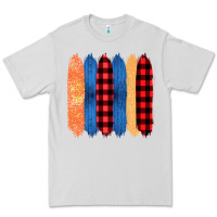 Dove Grey Western Farm Life Pattern Brush Stroke Premium Tee - Bettercallsaul