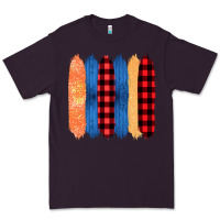 Plum Western Farm Life Pattern Brush Stroke Premium Tee - Bettercallsaul