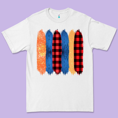 Western Farm Life Pattern Brush Stroke Premium Tee Designed By Bettercallsaul