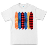 White Western Farm Life Pattern Brush Stroke Premium Tee - Bettercallsaul