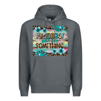 Rock probably late for something tumbler 3 Premium Hoodie - CowGirlArtShop