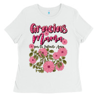 White gracias mama por tu infinito amor Ladies Tee - JahusDesignShop