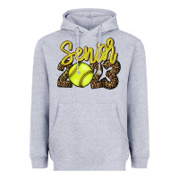 Heather Grey 2023 senior Softball Heavyweight Hoodie - HowdyJamesFarm