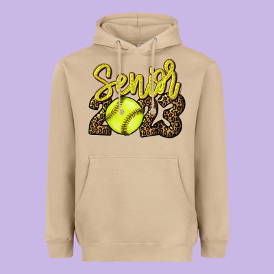 2023 Senior Softball Heavyweight Hoodie Designed By Howdyjamesfarm