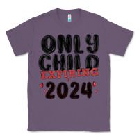 Lavender only child expiring 2024 Classic Tee - MaliasSmallBusiness