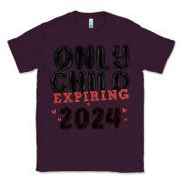 Plum only child expiring 2024 Classic Tee - MaliasSmallBusiness