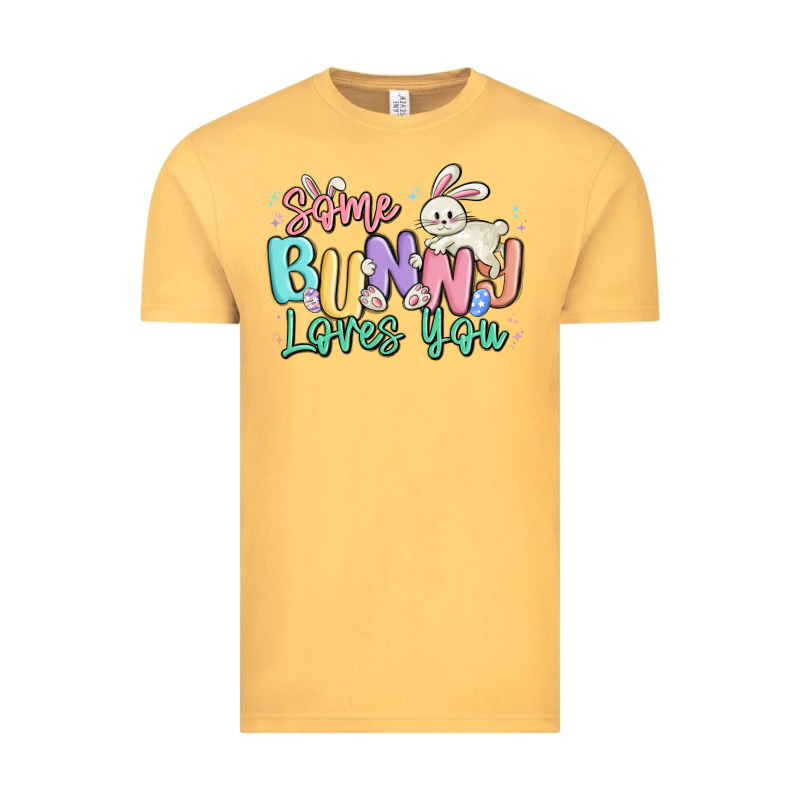 Some Bunny Loves You Easter Vintage Tee by MaliasSmallBusiness | Teevron
