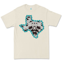 Bone Texas Map Cowhide Turquoise Gemstone Premium Tee - Bettercallsaul