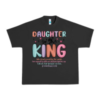 Pigment Black daughter of the king Urban Heavy Tee - MaliasSmallBusiness
