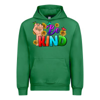 Emerald Be Kind LGBTQ+ Urban Hoodie - BundleAndBundleShop
