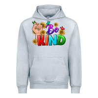Heather Grey Be Kind LGBTQ+ Urban Hoodie - BundleAndBundleShop