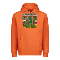 Carrot cactus sunflower coaster Premium Hoodie - JahusDesignShop