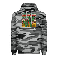 Slate Camo cactus sunflower coaster Premium Hoodie - JahusDesignShop