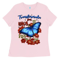 Bubblegum Pink transformada por dios Ladies Tee - JahusDesignShop