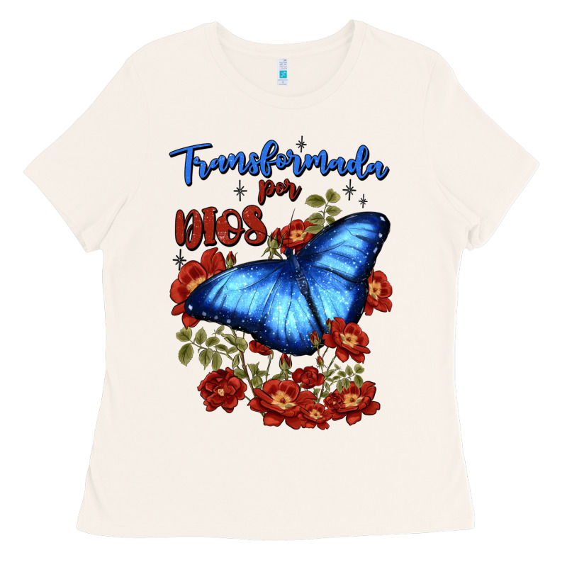 Transformada Por Dios Ladies Tee by JahusDesignShop | Teevron